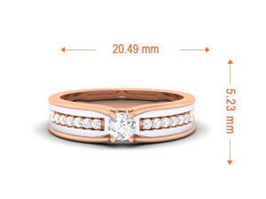 diamond couple ring Modèles 3D en vedette