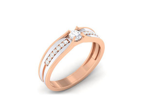 diamond couple ring Modèles 3D en vedette