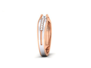 diamond couple ring Modèles 3D en vedette
