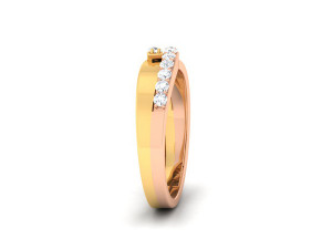 diamond couple ring Modello di stampa 3D