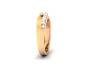 diamond couple ring 3D Print Model