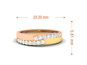 diamond couple ring Modello di stampa 3D