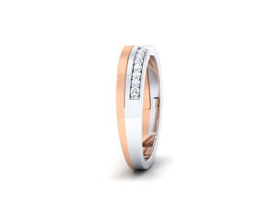 diamond couple ring Modello di stampa 3D