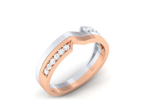 diamond couple ring Modello di stampa 3D