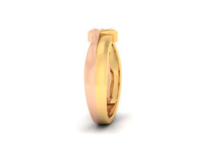 diamond couple ring 3D Baskı Modeli