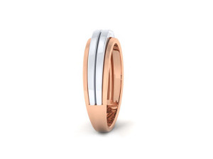 diamond couple ring 3D प्रिंट मॉडल