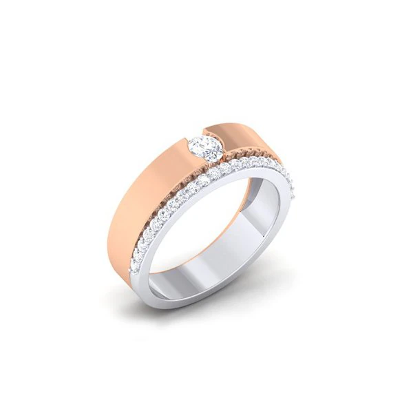diamond couple ring 3D Print Model .c4d .max .obj .3ds .fbx .stl .blend 