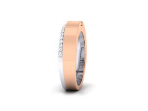 diamond couple ring 3D प्रिंट मॉडल