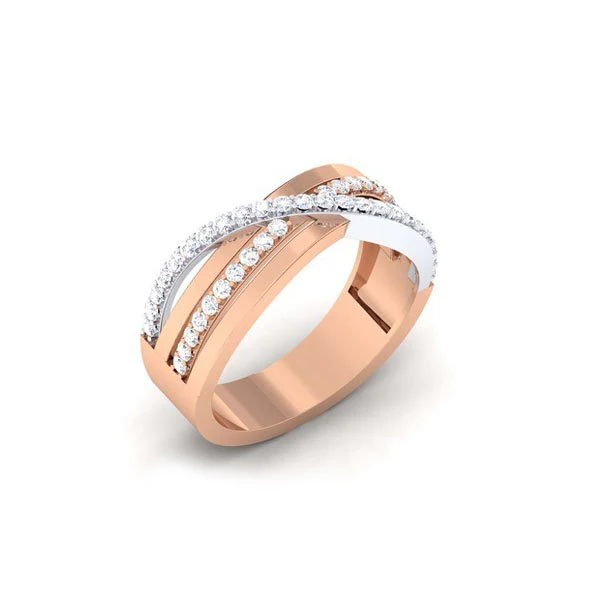 diamond couple ring 3D Print Model .c4d .max .obj .3ds .fbx .stl .blend 