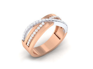diamond couple ring Model do druku 3D