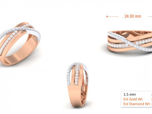 diamond couple ring Modèles 3D en vedette