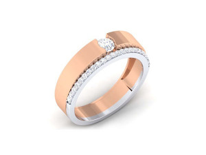 diamond couple ring Modelo de Impressão 3D
