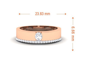diamond couple ring Modelo de Impressão 3D