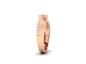 diamond couple ring 3D Print Model