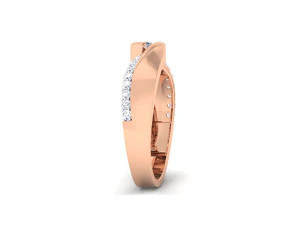 diamond couple ring 3D Print Model