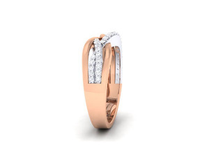 diamond couple ring 3D 打印模型