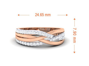 diamond couple ring 3D 打印模型