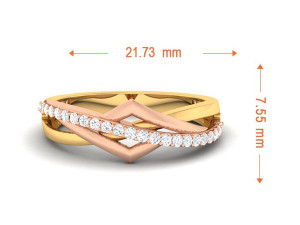 diamond couple ring 3D Принт Модель