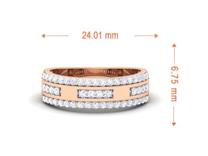 diamond couple ring 3D Print Model
