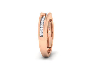 diamond couple ring 3D Print Model