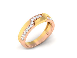 diamond couple ring 3D-Druckmodell