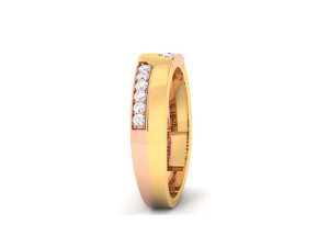 diamond couple ring 3D 打印模型
