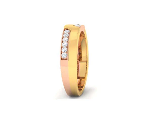 diamond couple ring 3D Print Model