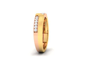diamond couple ring 3D Print Model