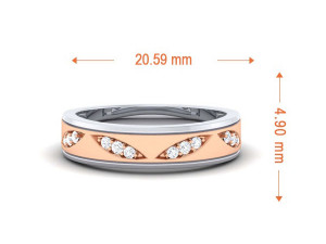 diamond couple ring 3Dプリントモデル