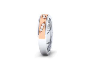 diamond couple ring 3Dプリントモデル