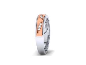 diamond couple ring 3Dプリントモデル