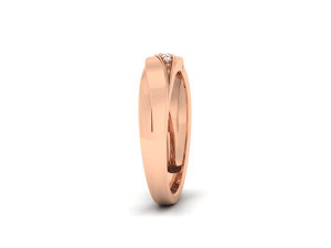 diamond couple ring Modelo de Impressão 3D