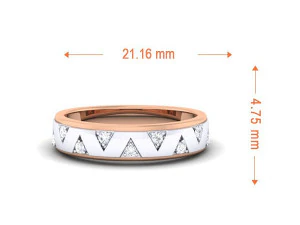 diamond couple ring 3D Print Model