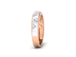 diamond couple ring 3D प्रिंट मॉडल