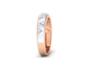 diamond couple ring 3D Print Model