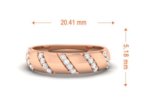 diamond couple ring 3Dプリントモデル
