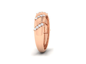 diamond couple ring 3Dプリントモデル