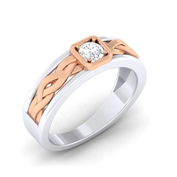 diamond couple ring 3D Print Model .c4d .max .obj .3ds .fbx .stl .blend 