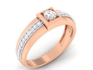 diamond couple ring Modèles 3D en vedette