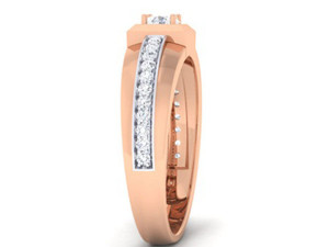 diamond couple ring 3D 打印模型