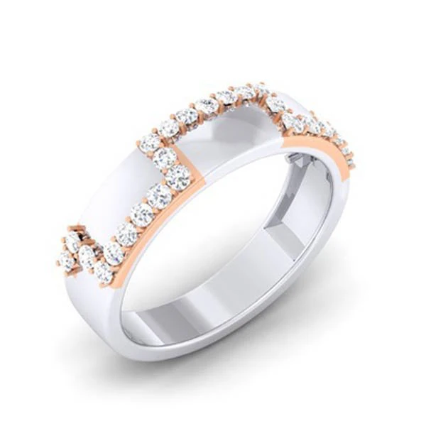 diamond couple ring 3D Print Model .c4d .max .obj .3ds .fbx .stl .blend 
