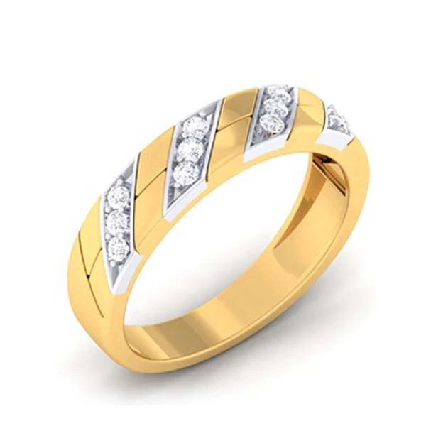 diamond couple ring 3D Print Model .c4d .max .obj .3ds .fbx .stl .blend 