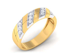 diamond couple ring 3D Print Model