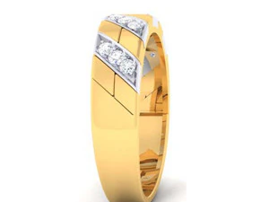 diamond couple ring 3D Print Model