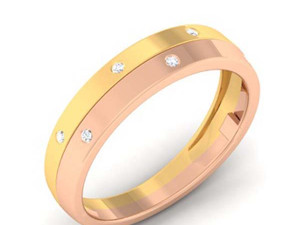 diamond couple ring 3D Принт Модель