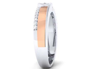 diamond couple ring 3D Print Model