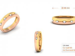 cocktail ring for ladies 3D Принт Модель