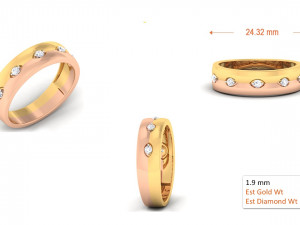 cocktail ring for ladies 3D Принт Модель