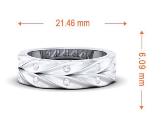cocktail ring for ladies Modelo de Impressão 3D