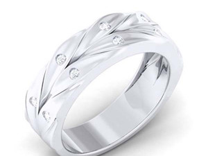 cocktail ring for ladies Modelo de Impressão 3D